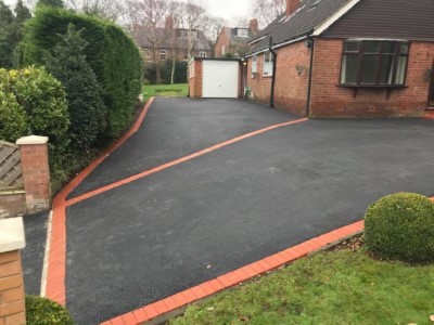 tarmac (3) Tarmac With Red Brick Border